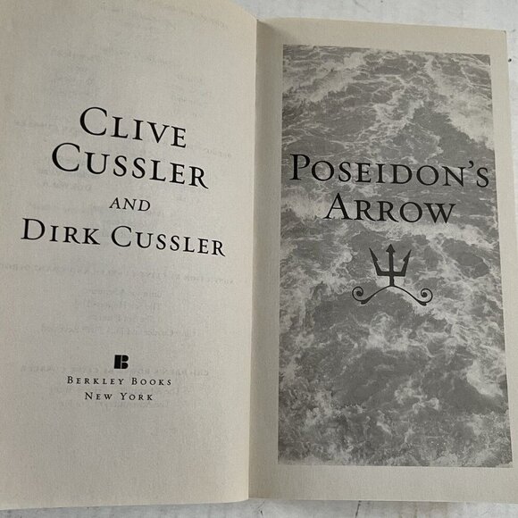 Poseidon's Arrow Dirk Pitt Adventure Paperback by Clive Cussler 2012 - Picture 2 of 6